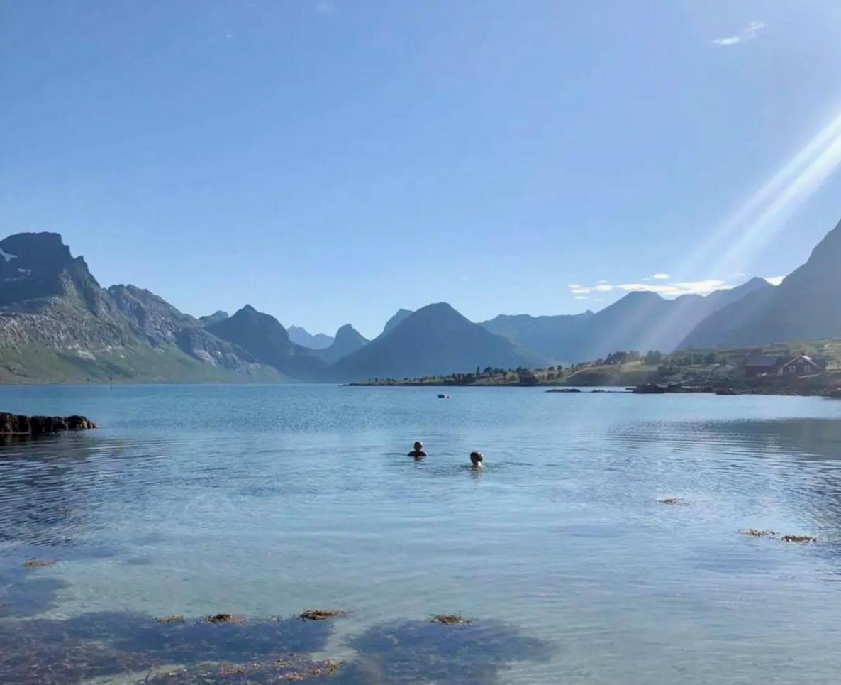 Seaview Holiday Home, Fredvang Lofoten Bagian luar foto
