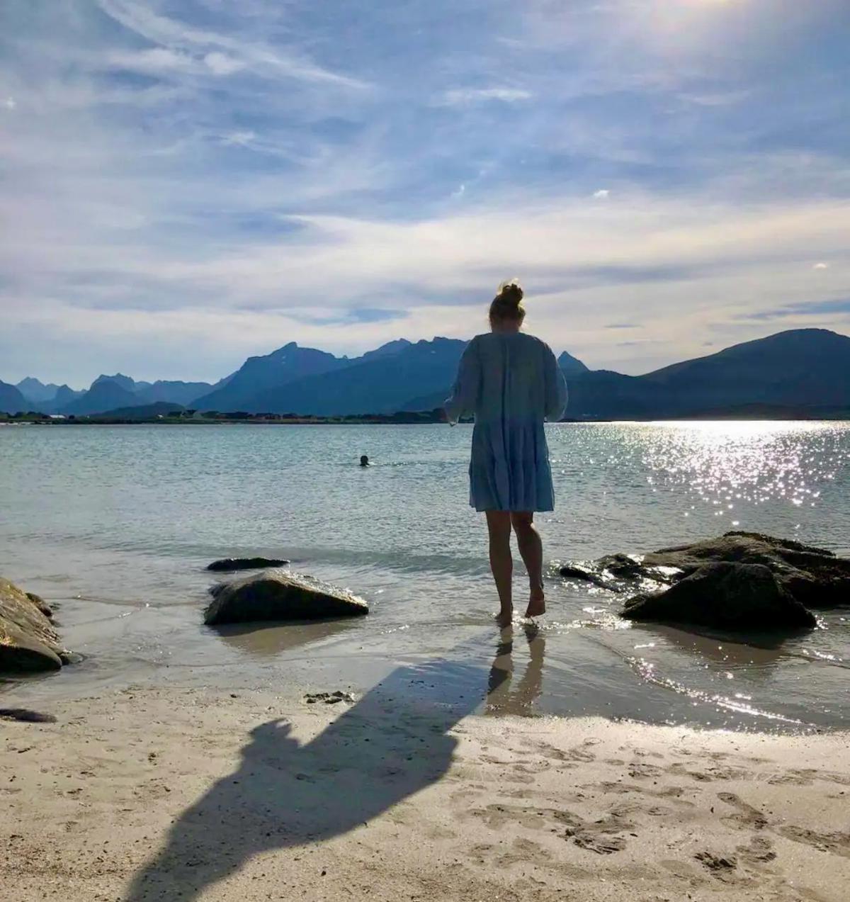 Seaview Holiday Home, Fredvang Lofoten Bagian luar foto
