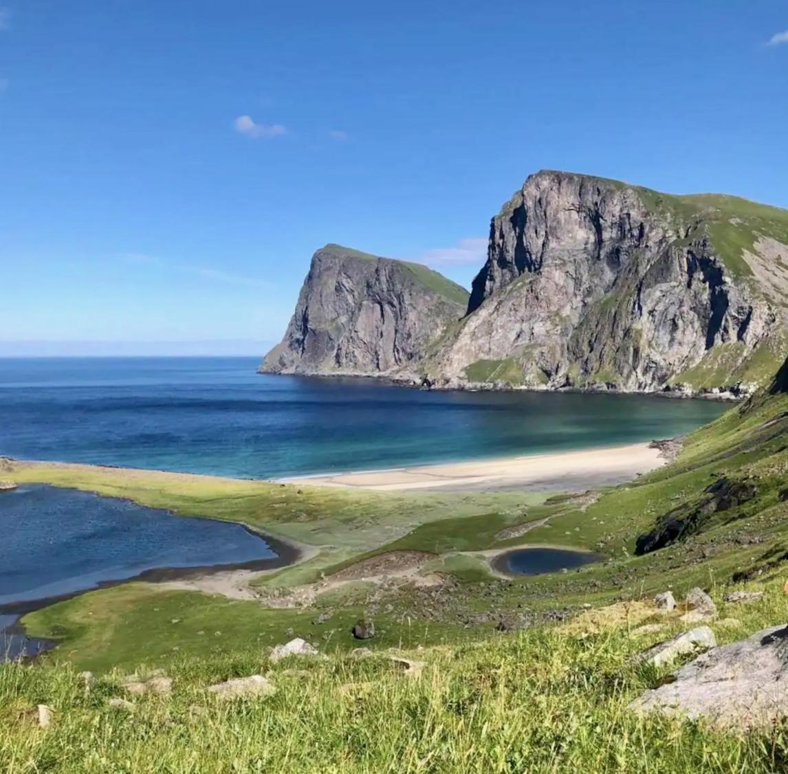 Seaview Holiday Home, Fredvang Lofoten Bagian luar foto