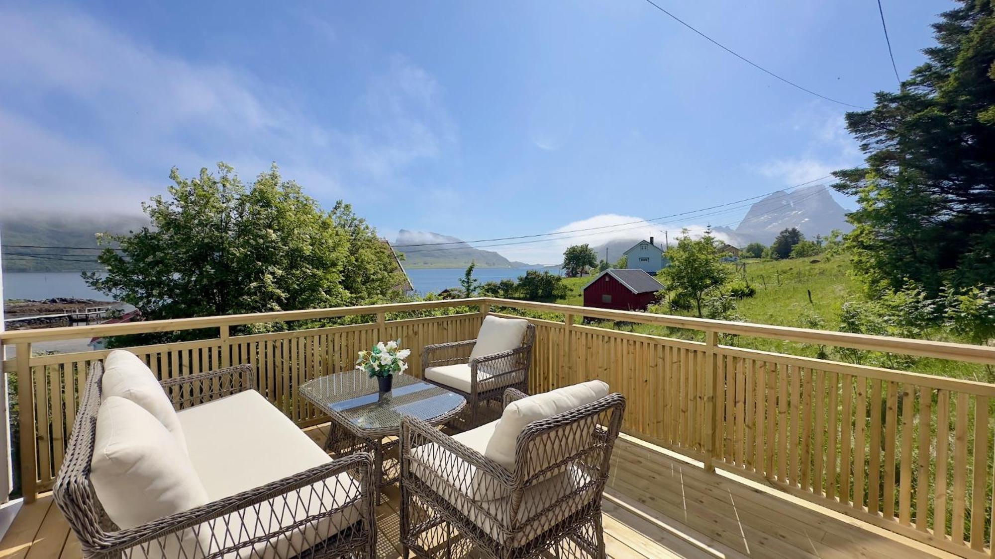 Seaview Holiday Home, Fredvang Lofoten Bagian luar foto